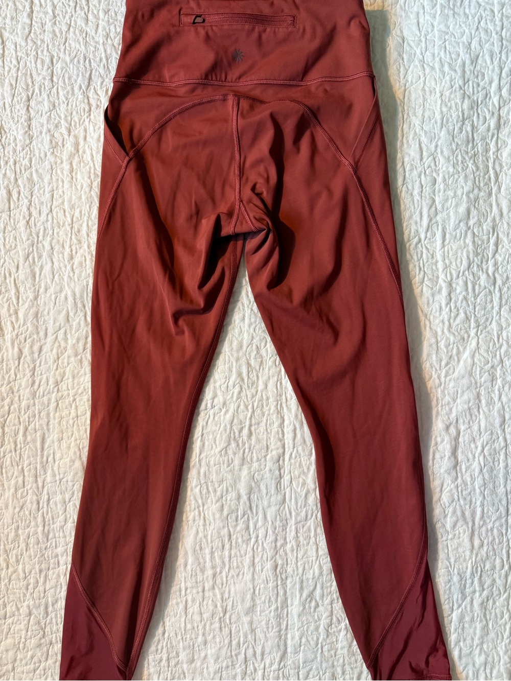 Athleta High-Rise Leggings in Deep Rust - Picture 3 of 8